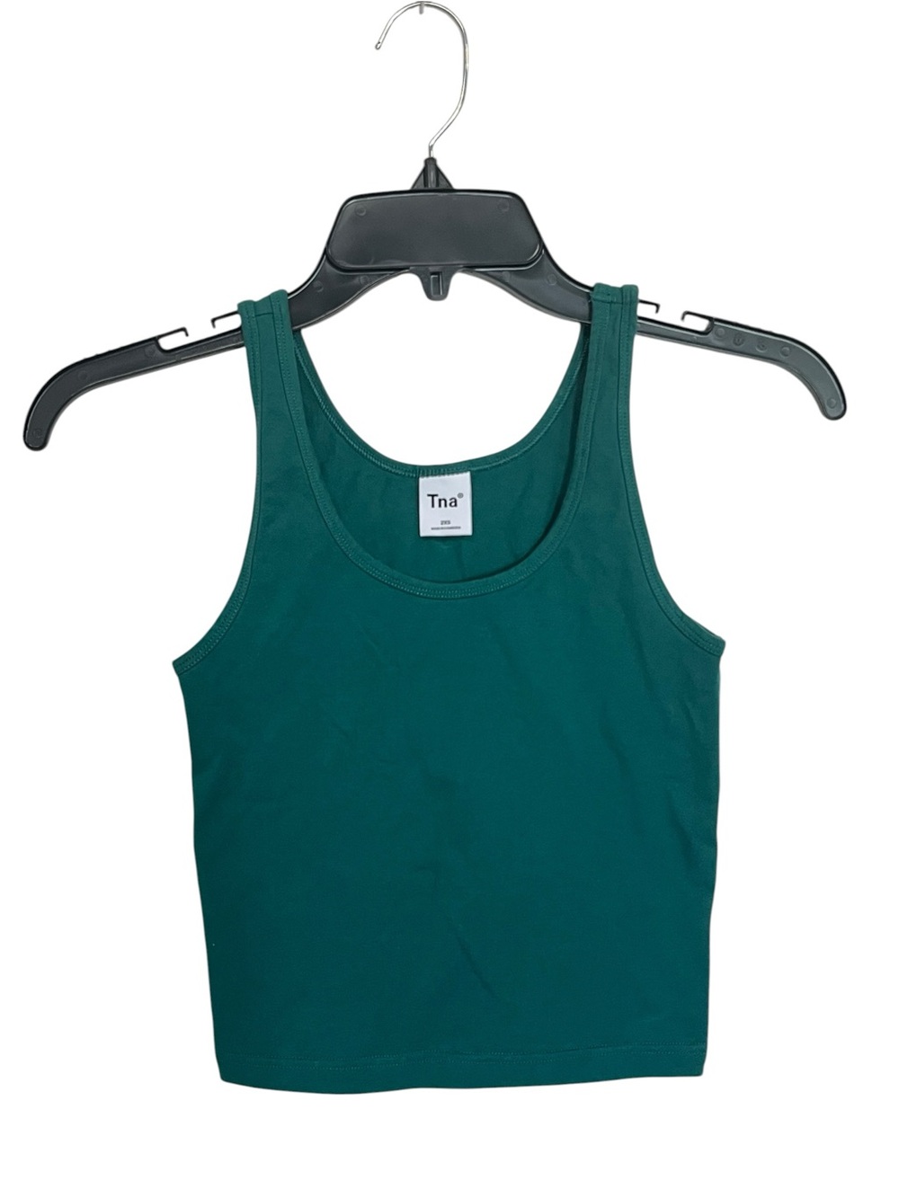 Aritzia TNA |‎ Green Bergman Tank 2XS